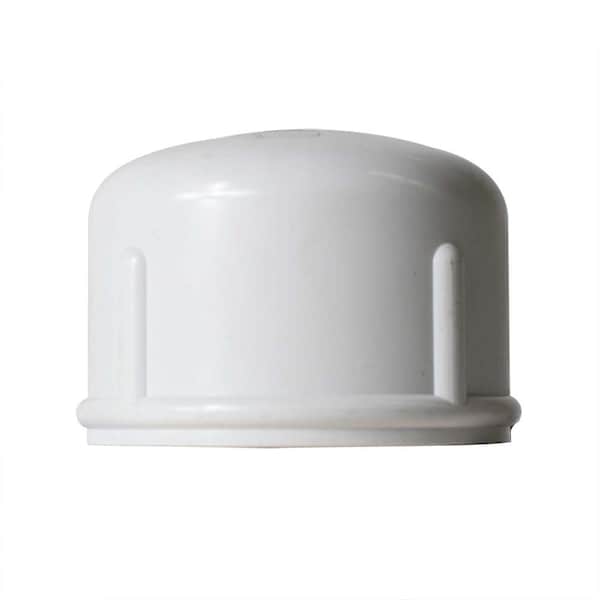 Thrifco Plumbing 2-1/2 Inch PVC Slip Cap SCH 40 8113690 - main